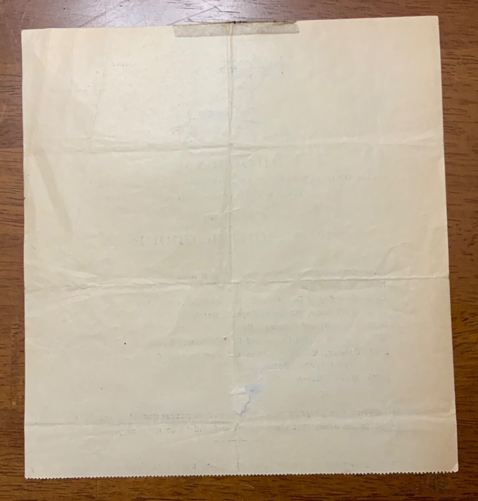 WWII Army Air Force Activation Day Program Commendation Document 324th FG 9th AF