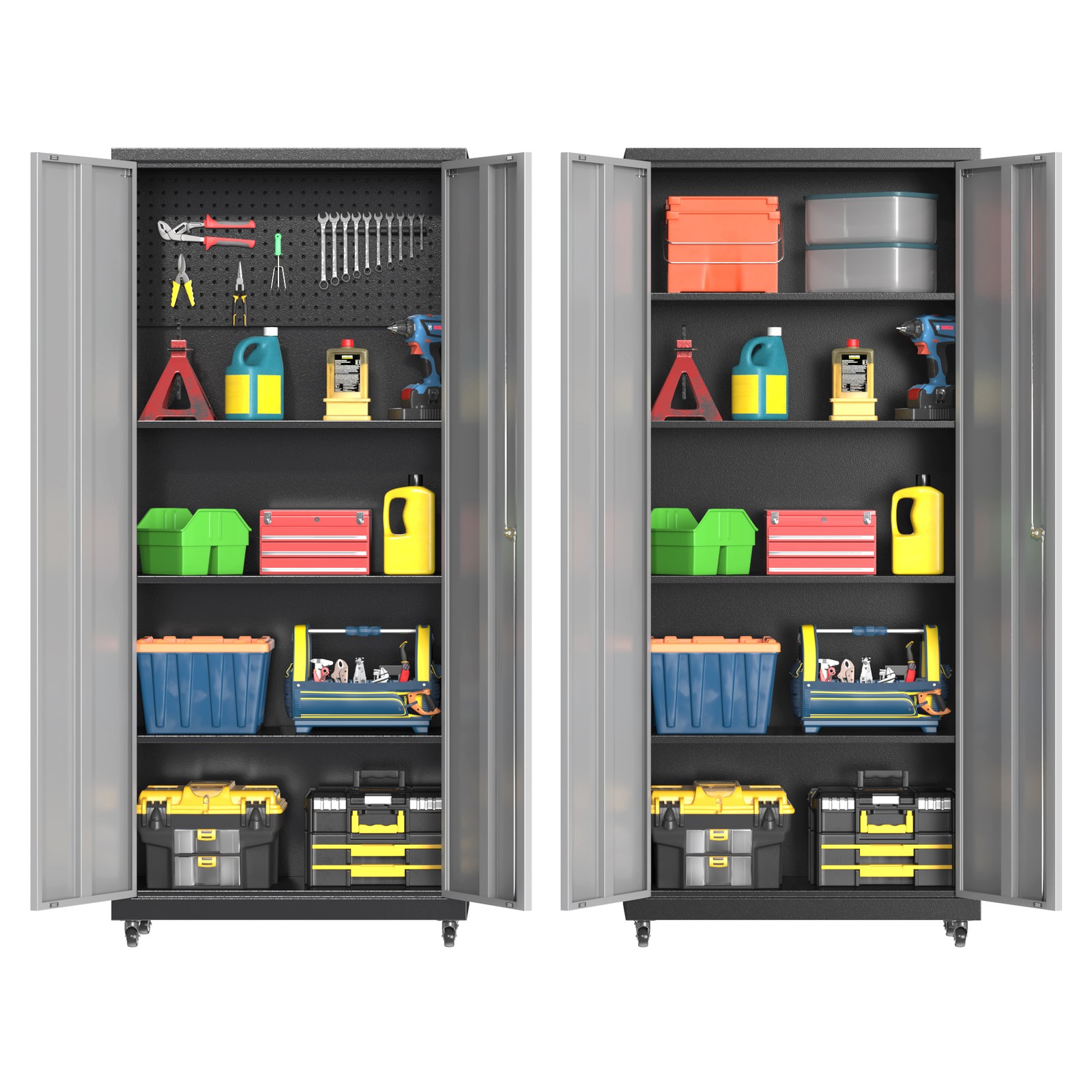 Rolling Tool Chest Cabinet Tool Box Lockable Tool Storage Cabinet Garage Cabinet