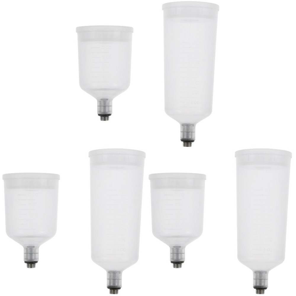 3 Count Airbrush Container Set Split-type Paint Cup Replacement Part