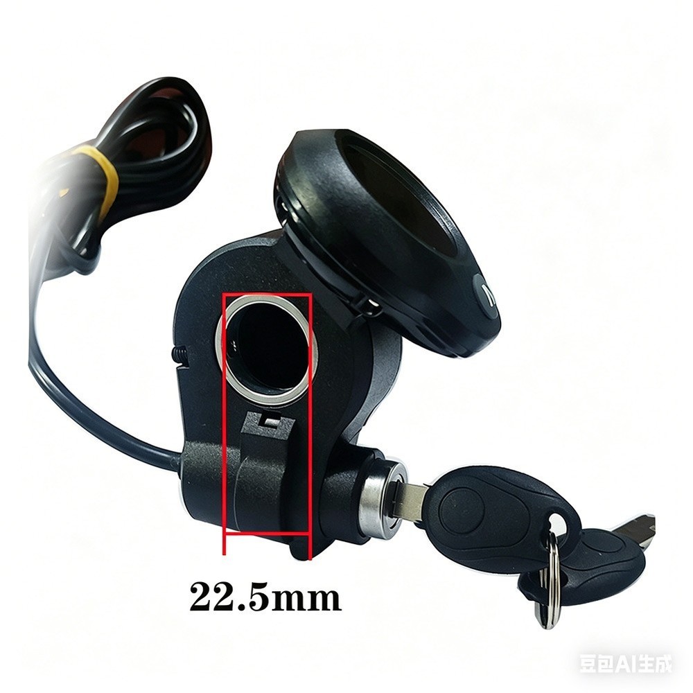 E-bike Throttle Throttle Grip Set Commuting Upgrade Integrated Display