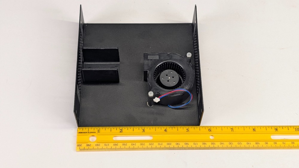Blackmagic Web Presenter Top Cover w/ Cooling Fan Assembly – Tested & Working