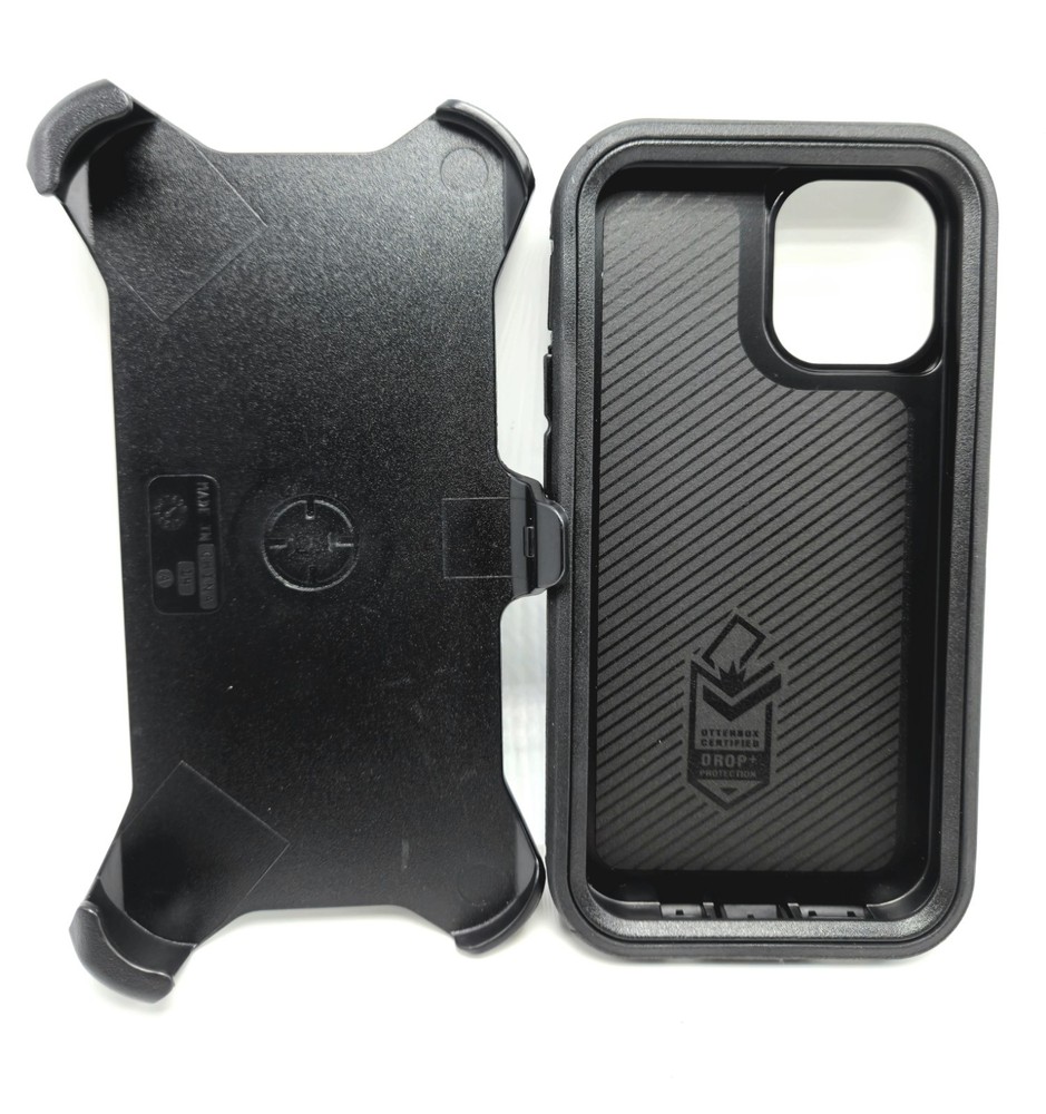 IPhone 12 Mini Case - Black Otterbox Defender - Wireless Charging Compatible