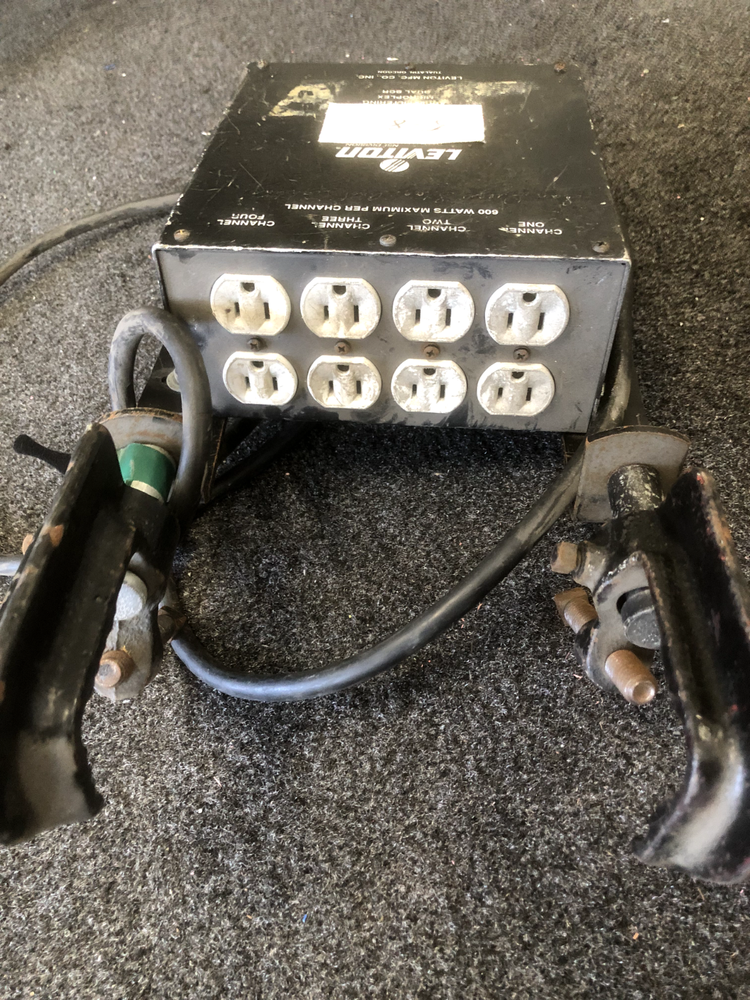 Leviton ND 4600 4-Channel Audio Filtering Programmable Micro Plex Dual SCR