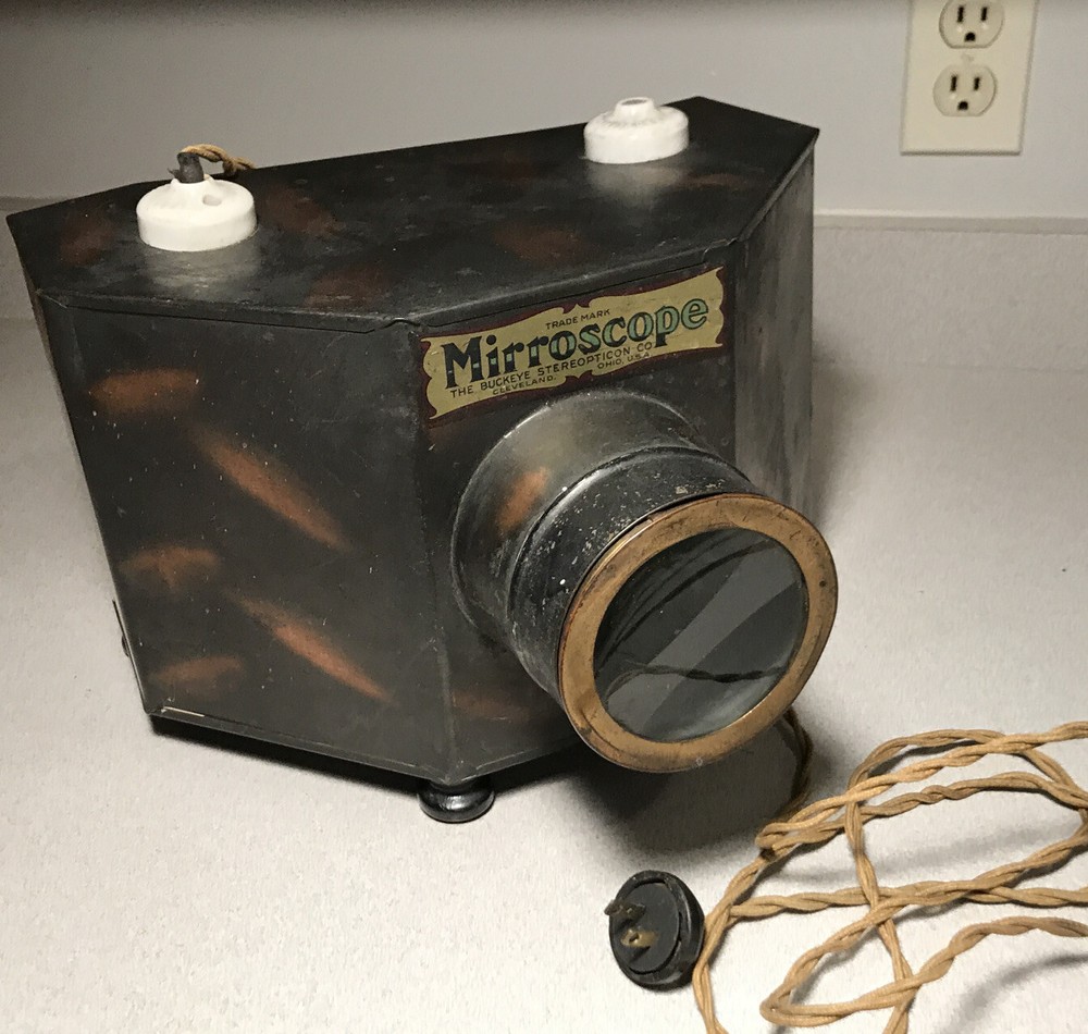 Antique Mirroscope Projector ~ cir. 1911