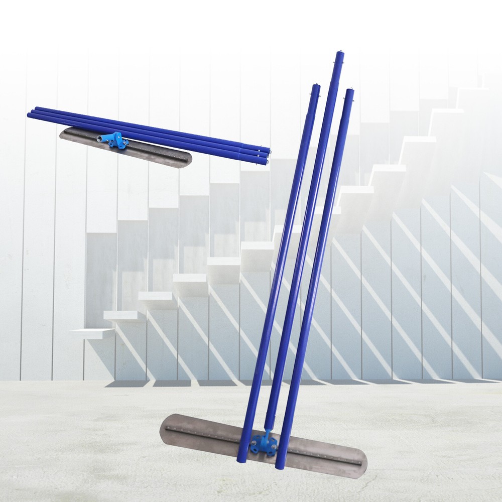 Bull Float Concrete Float Concrete Tool Trowel Float 3 Handles 180CM+Connector