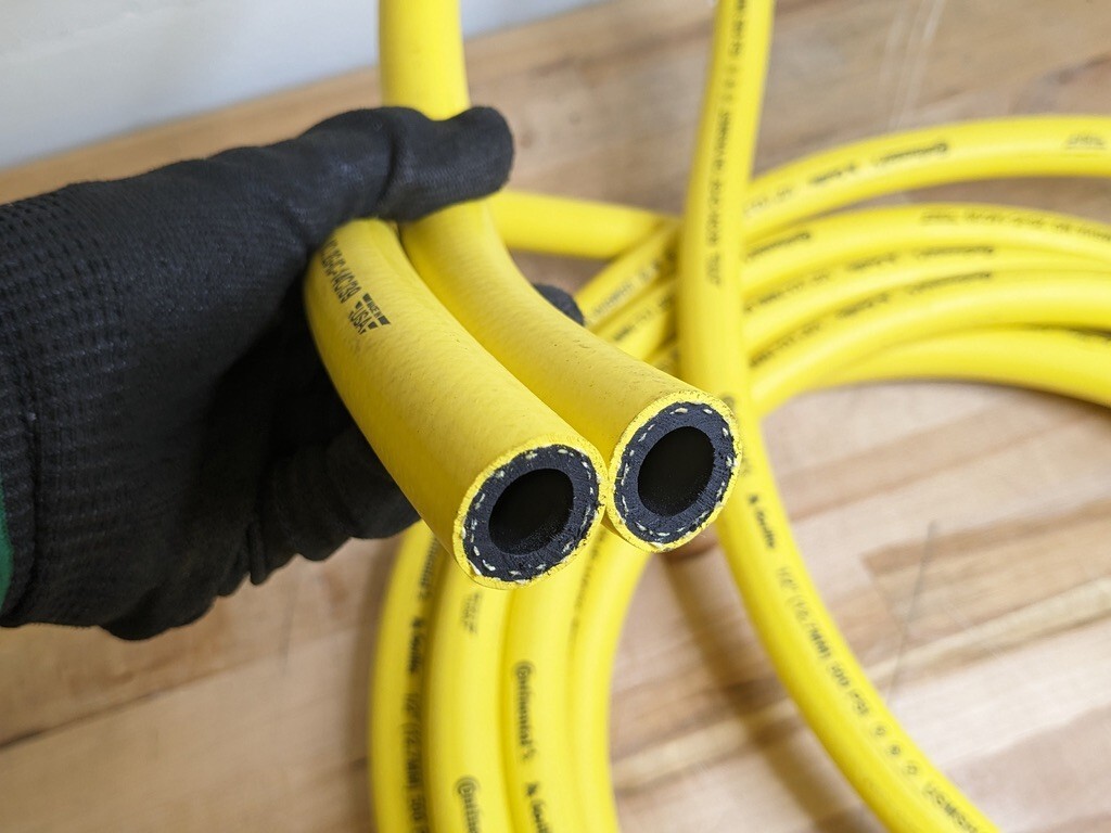 Continental 25 Ft. Gorilla Oil Resistant Multipurpose Air Hose 1/2" ID 500 PSI