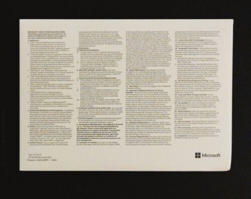 New Microsoft Windows 11 Pro Professional 64 Bit Operating System - And key