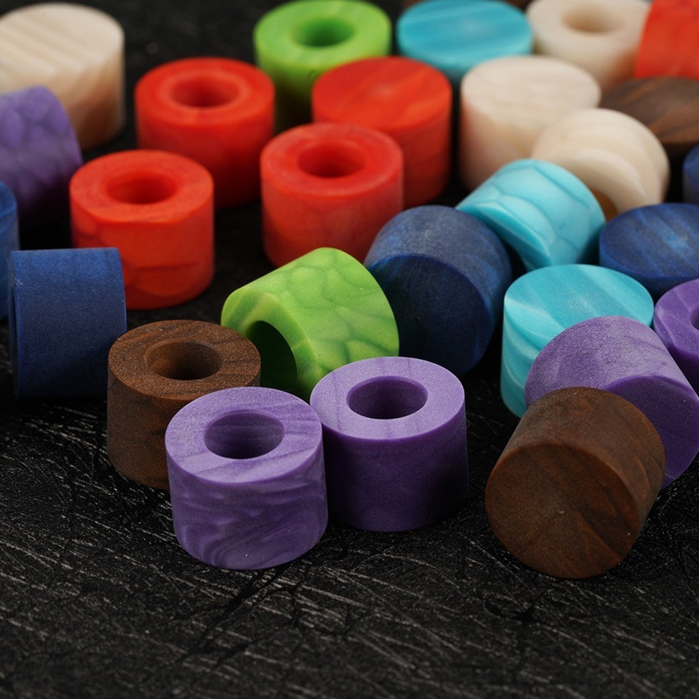 Solid Plastic Pool Cue Ferrule Replacement 12mm Diameter for Snooker Billiards