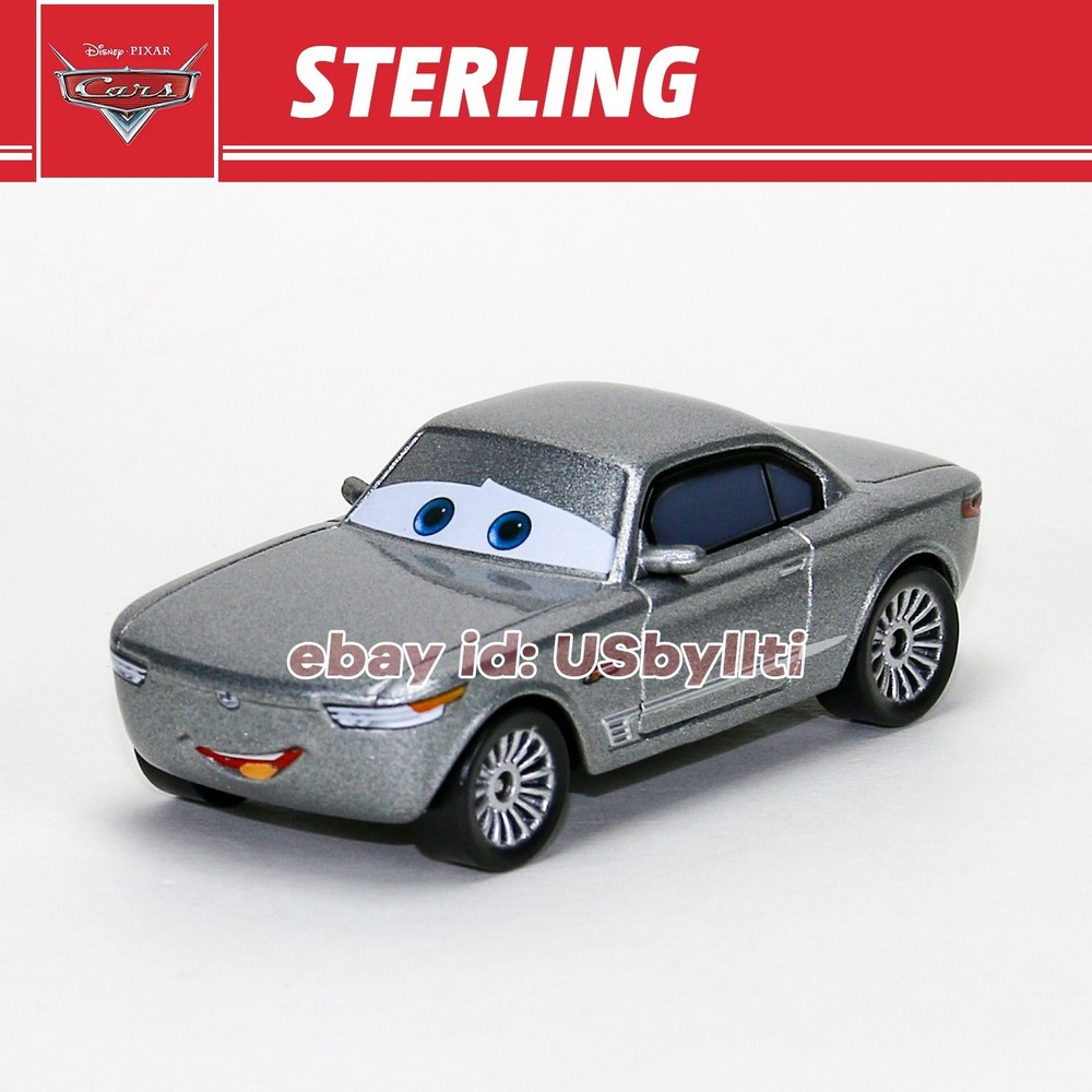 Disney Pixar Cars 3 Sterling Dinoco Boss Diecast 1:55 Metal Car Toy, NEW Loose
