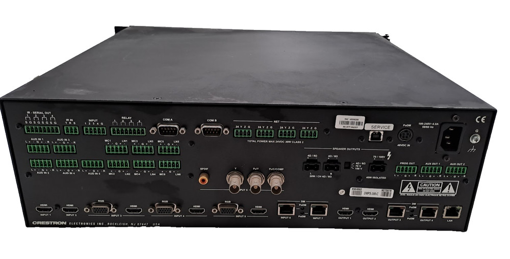 Crestron DMPS-300-C Digital Media Presentation System HDMI