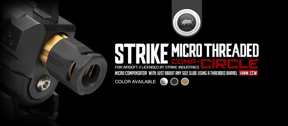 Strike Industries Barrel Comp for CZ75, Black (S05-062BK)