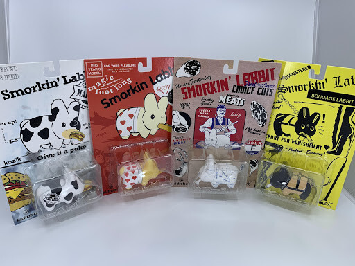 Kidrobot Labbit Smorkin’ Bundle Frank Kozik