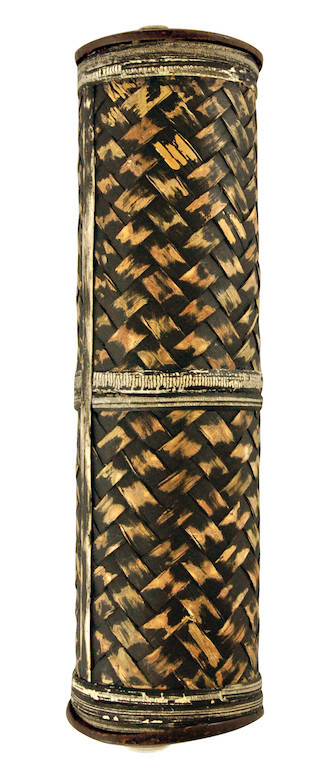 Large Rattan Bamboo Shaker