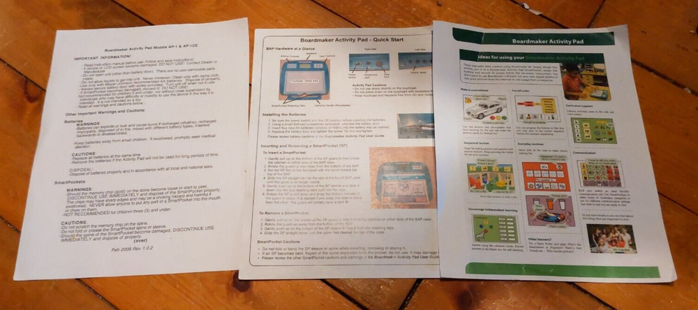 Mayer Johnson BoardMaker Activity Pad