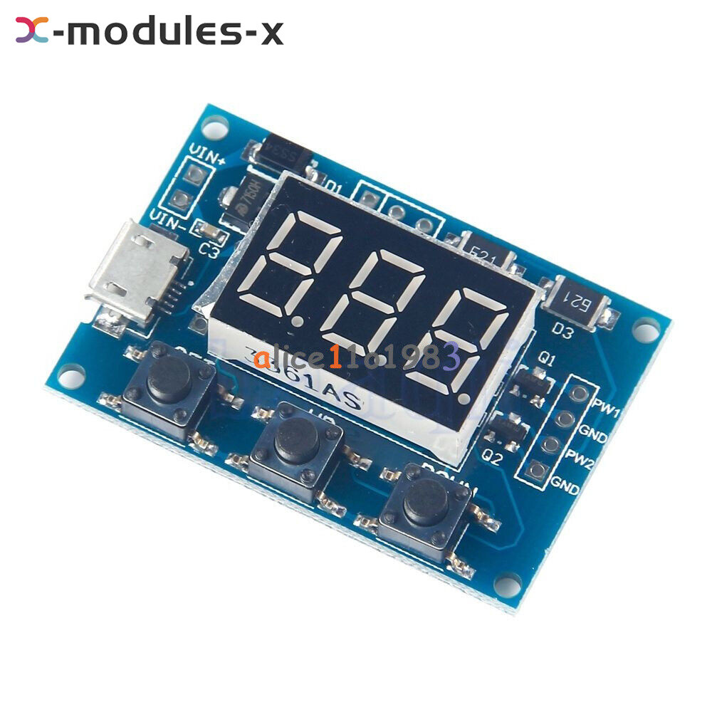 Adjustable PWM Pulse Frequency Duty Cycle Square Wave Signal Generator Module