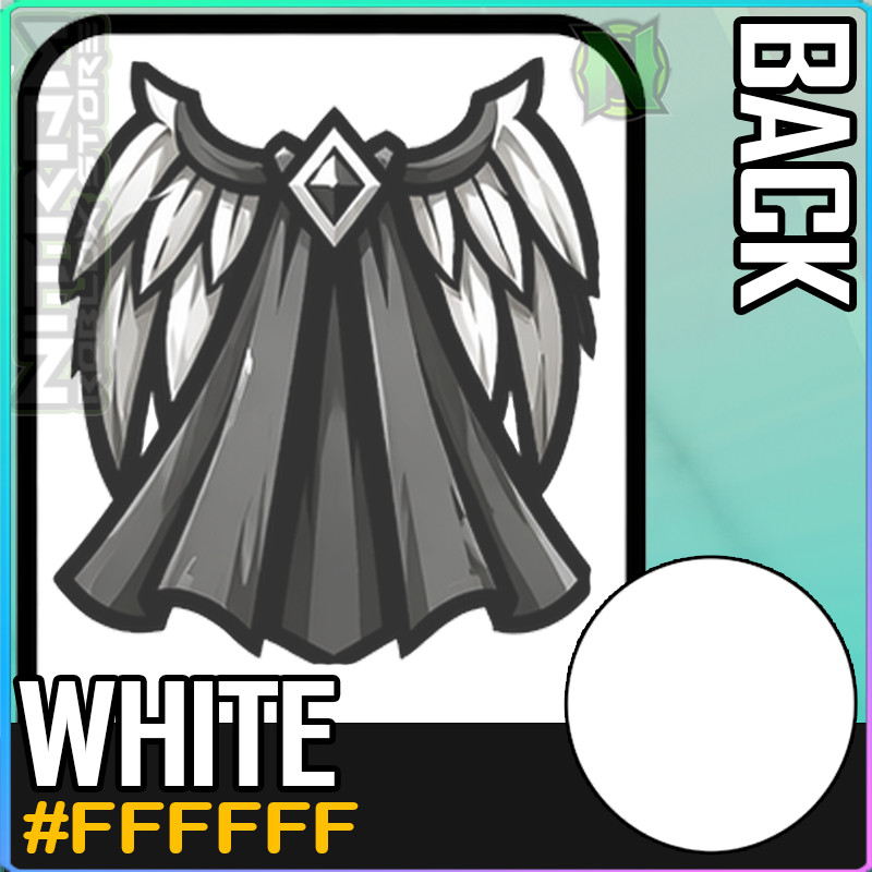 World Zero WZ - COSMETICS - #FFFFFF (BRIGHT WHITE) - BACK