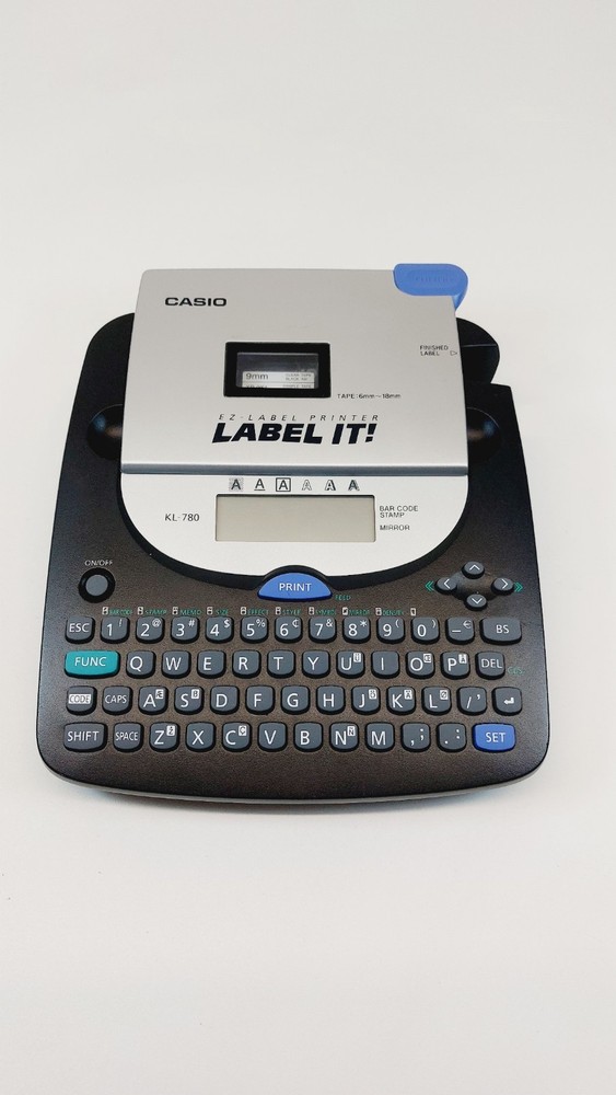 Casio EZ-Label Printer KL-780 Label It! NO AC Adapter Tested