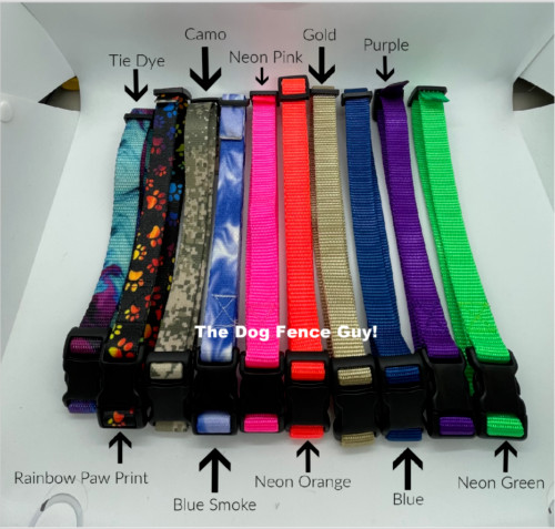 PetSafe Yardmax Replacement Collars, Nylon (No Pre-Punched Holes)