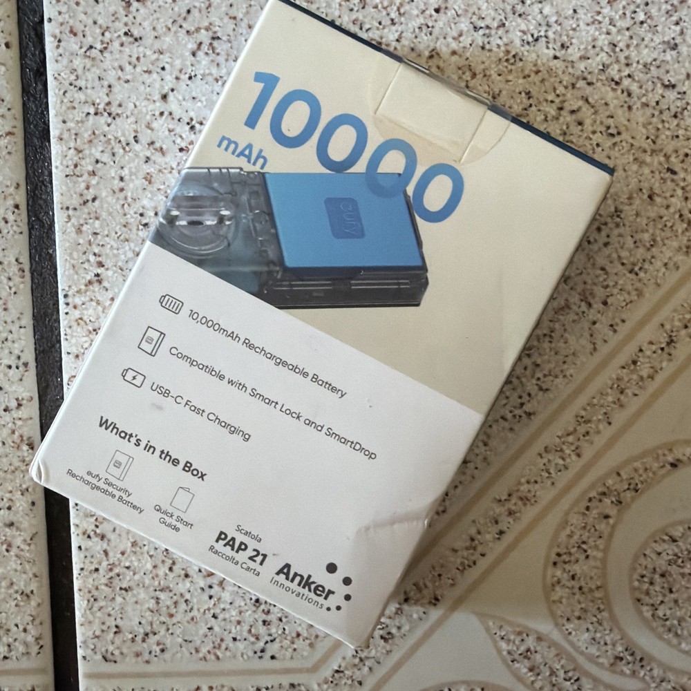 eufy Security 10000 mAh Rechargeable Battery