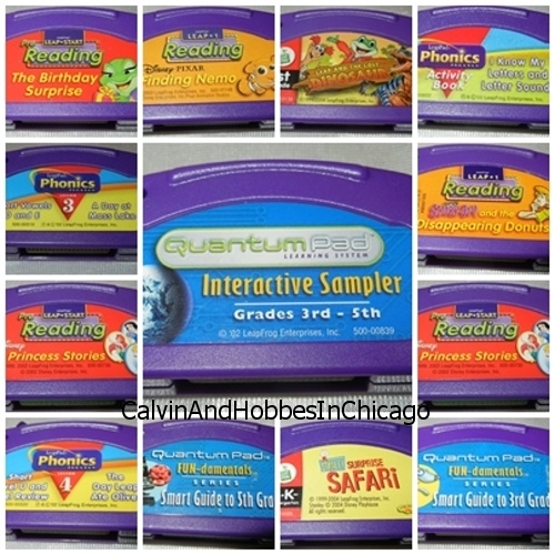 LeapFrog QuantumPad LeapPad Leap Pad Cartridges - NO books - You Pik + More #NB