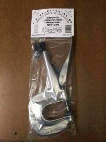 Hoover Press N Snap tool Professional button tool sets snaps and grommets