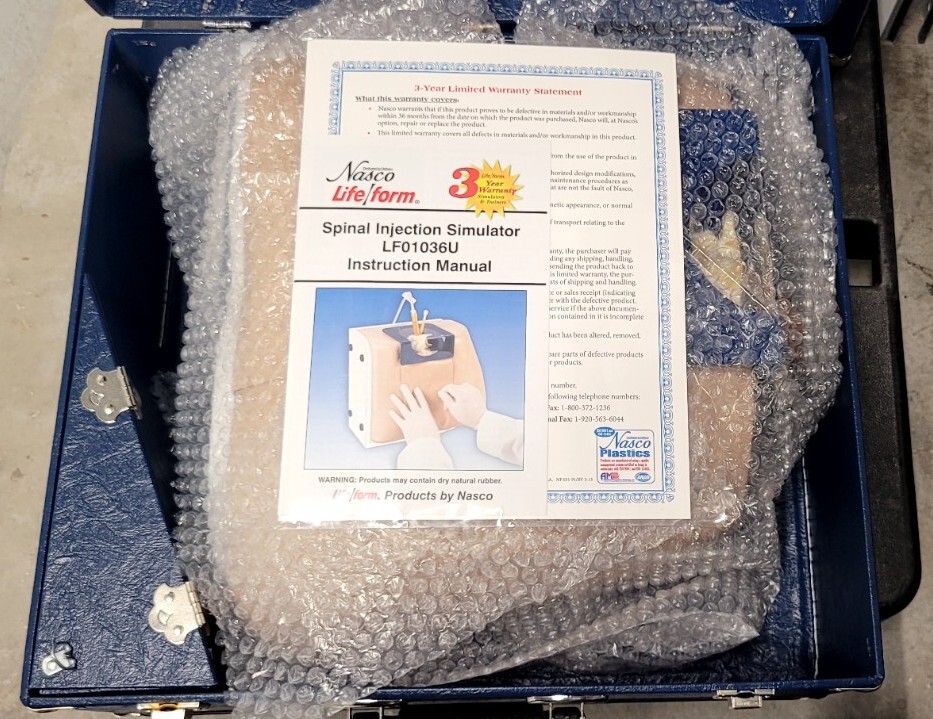 Nasco Life Form Spinal Injection Simulator