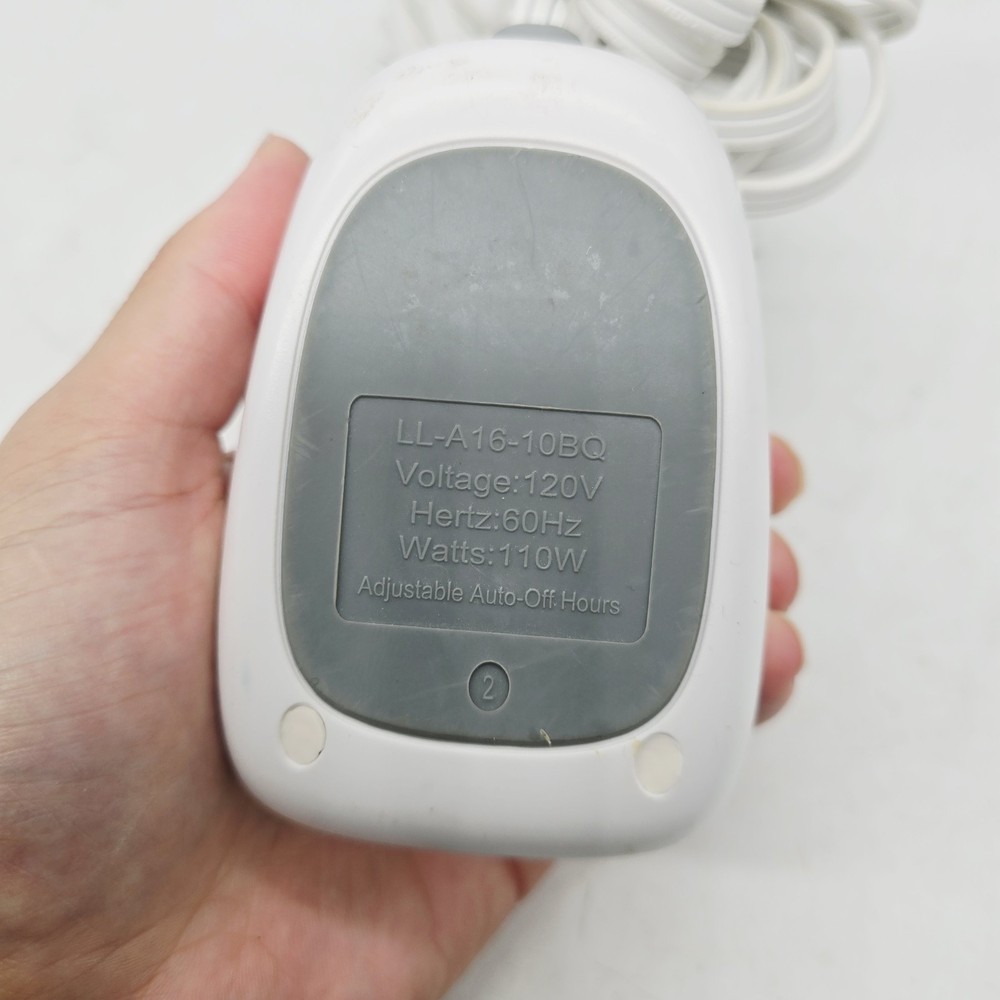 Brookstone Heated Blanket Controller LL-A16-10BQ Adjustable Auto Off Plastic