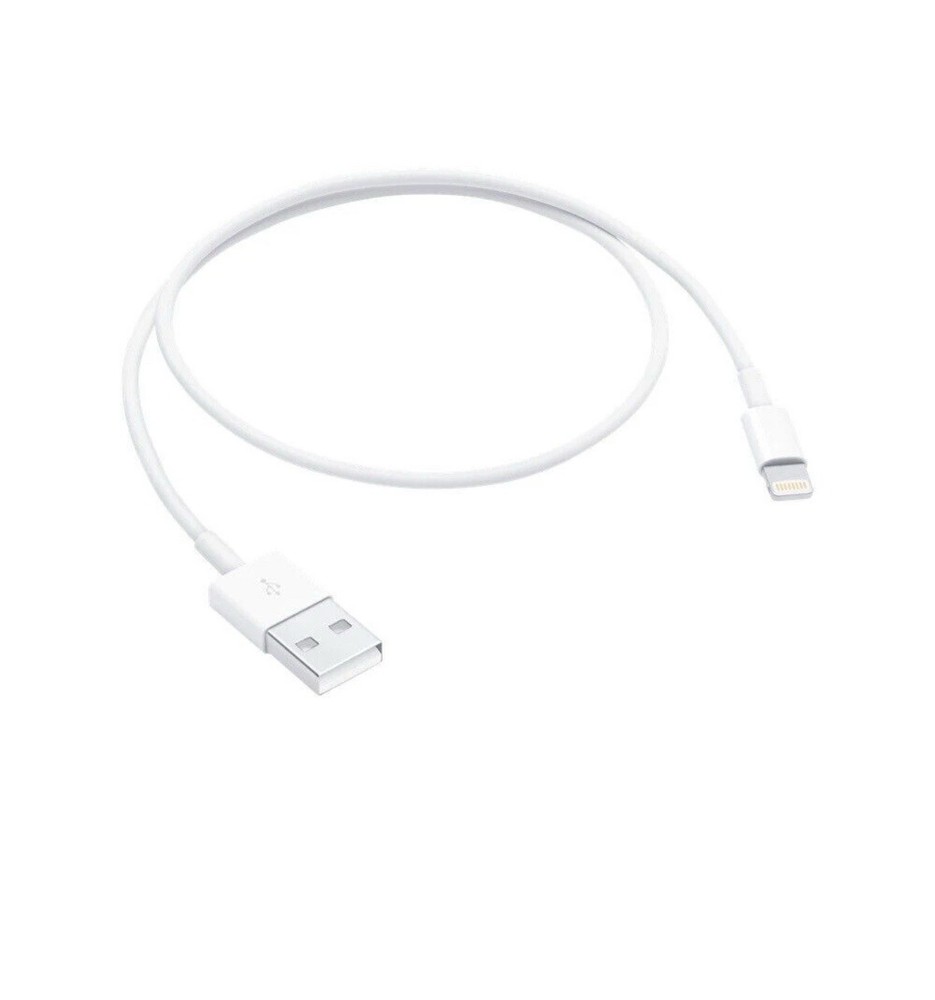 Cable USB-A Blanco 3FT Compatible con Apple iPhone