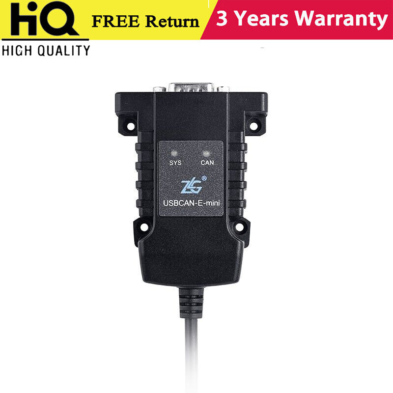 ZLG USBCAN-E-mini USB CAN Analyzer USB to CAN Adapter CAN Interface Card