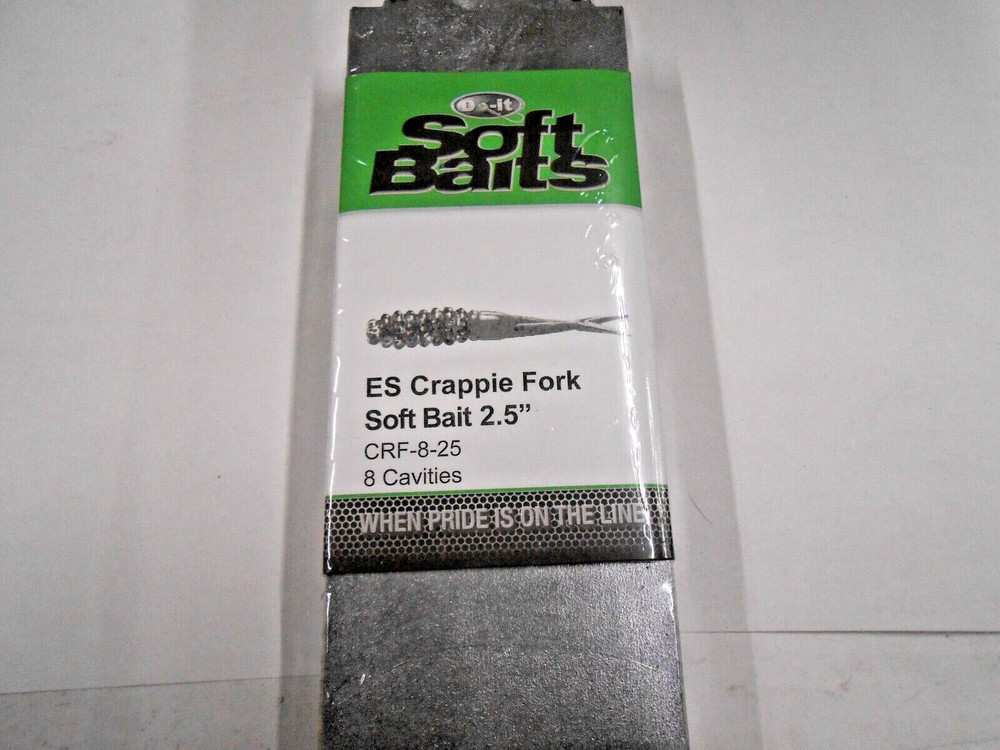 96025 DO-IT ES Crappie Fork 2.5" SOFT BAIT MOLD