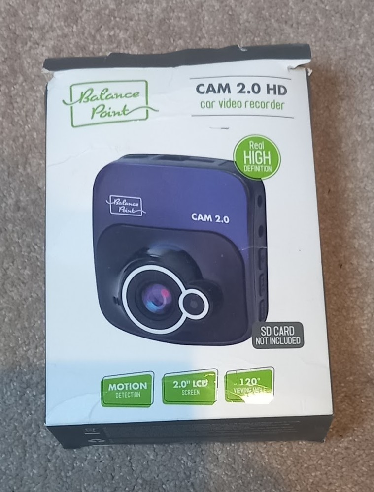 Car Video Recorder Balance Point 2.0 HD Display