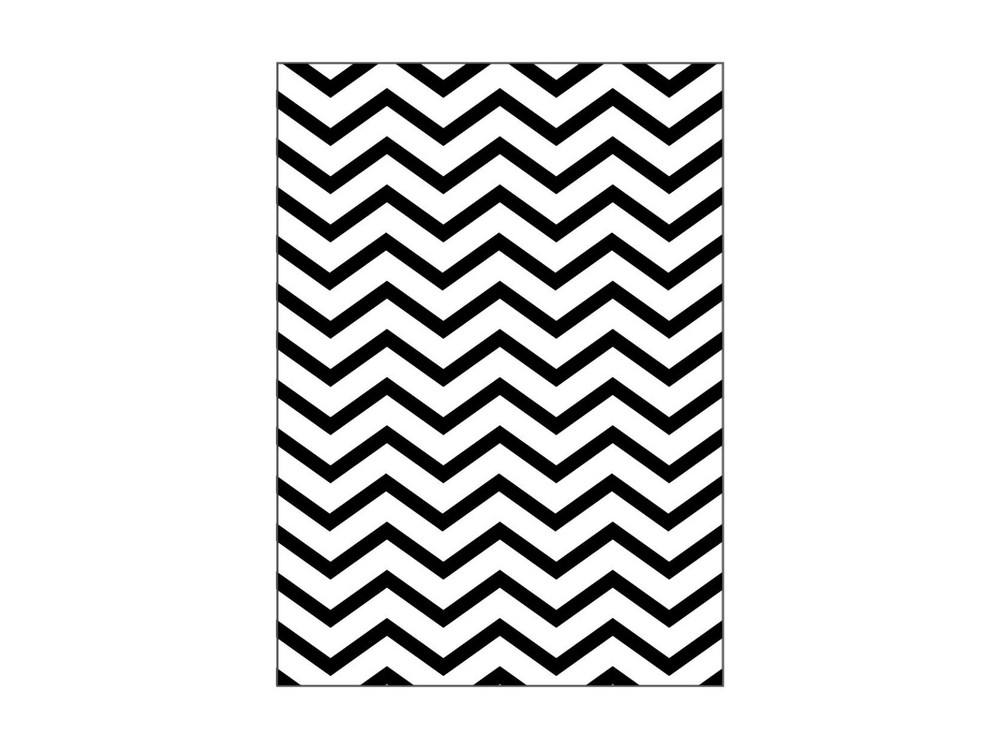 Bira Craft 5" x 7" Zigzag Line Embossing Folder