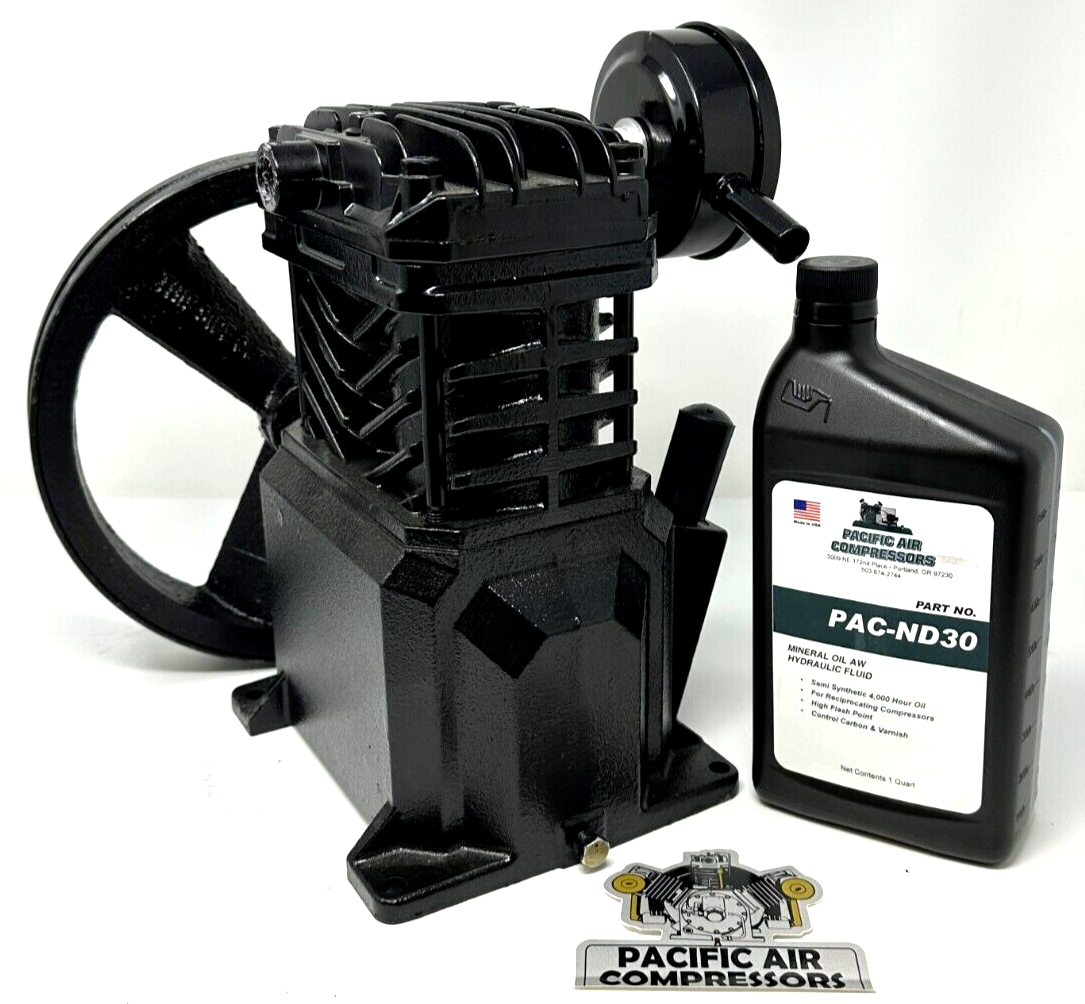 VT232605KB CAMPBELL HAUSFELD AIR COMPRESSOR CAST IRON PUMP - COMES WITH OIL