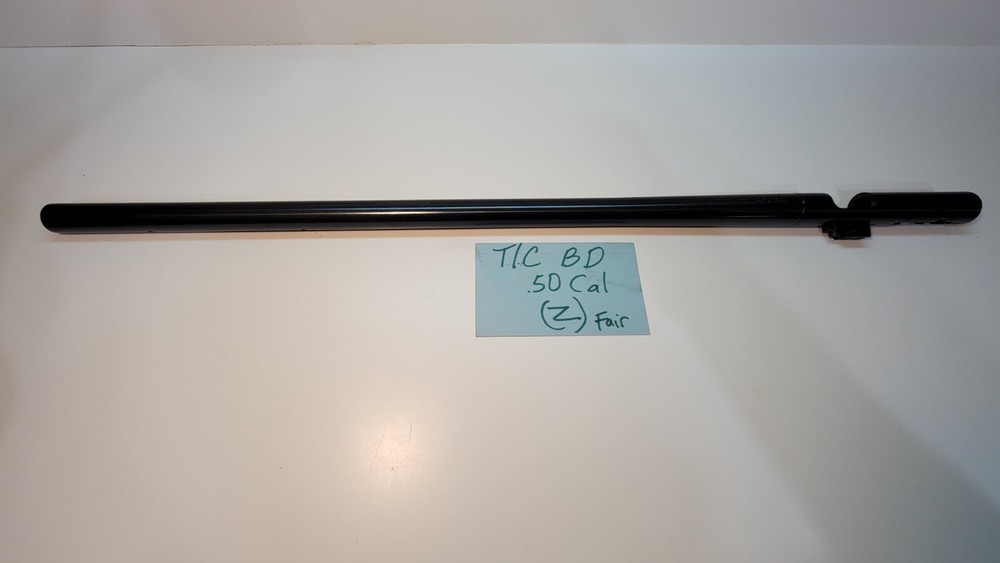 T/C Black Diamond .50 Cal. Inline Muzzleloader Barrel Without a Breech Plug (Z)