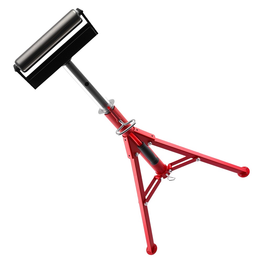 Adjustable Roller Support 2500lbs Capacity 27.6-52in Height Triangular Stand