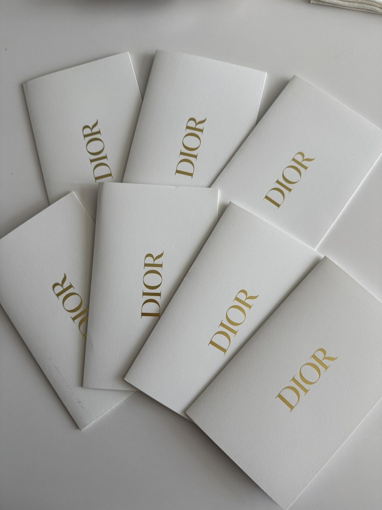 Dior Envelope | White Empty Receipt Envelope