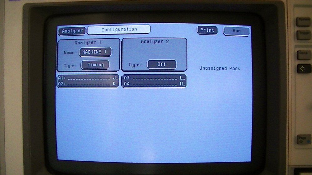 HEWLETT PACKARD 1662A LOGIC ANALYZER