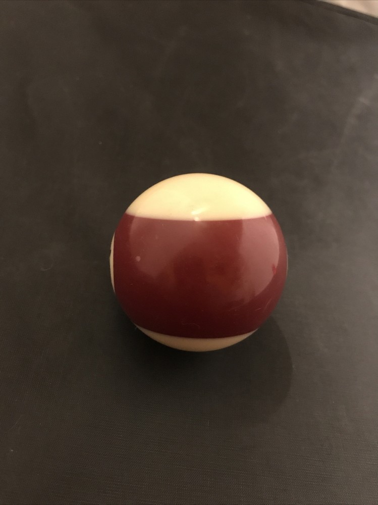 Billiard Pool Ball - Replacement # 15 Vintage