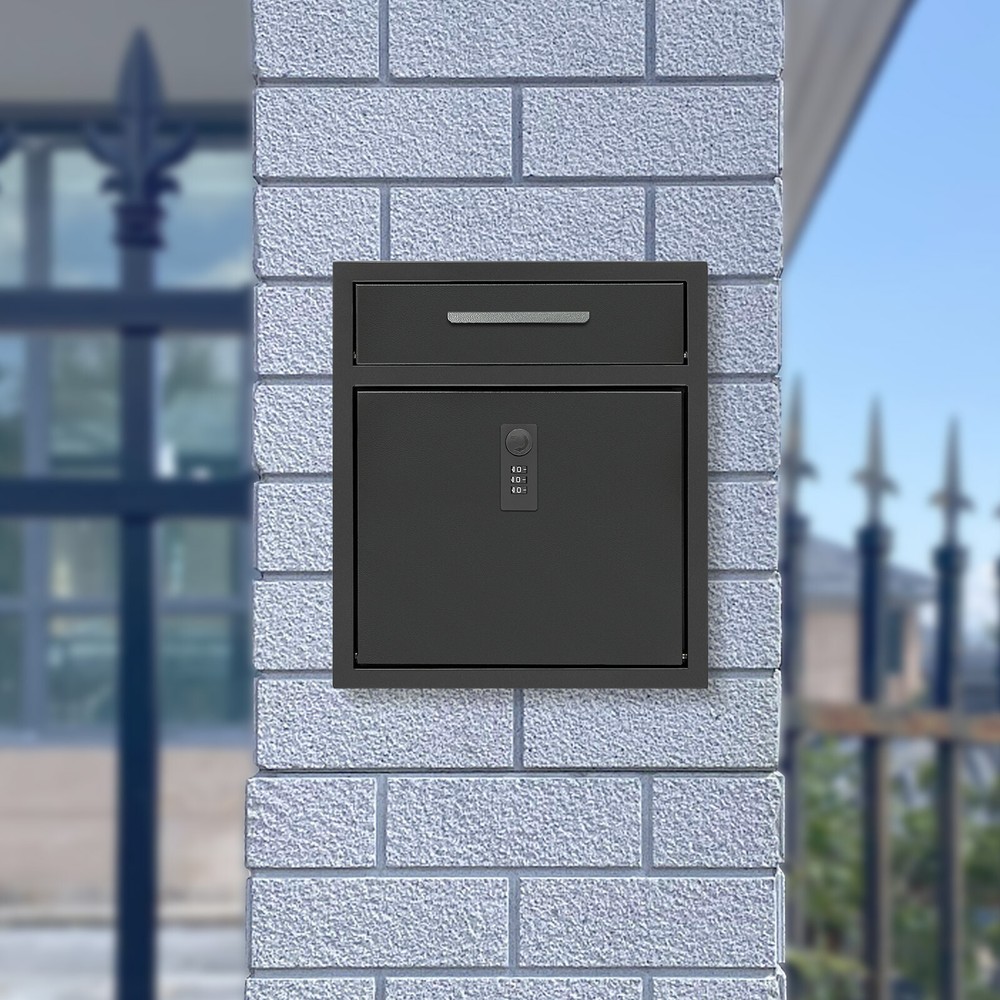 Mailbox, Wall-mounted Mailbox, Mailbox With Combination Lock