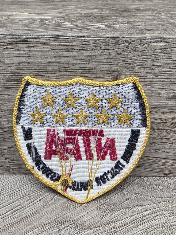 Vintage NTPA National Tractor Pullers Association Patch Tractor Pulling