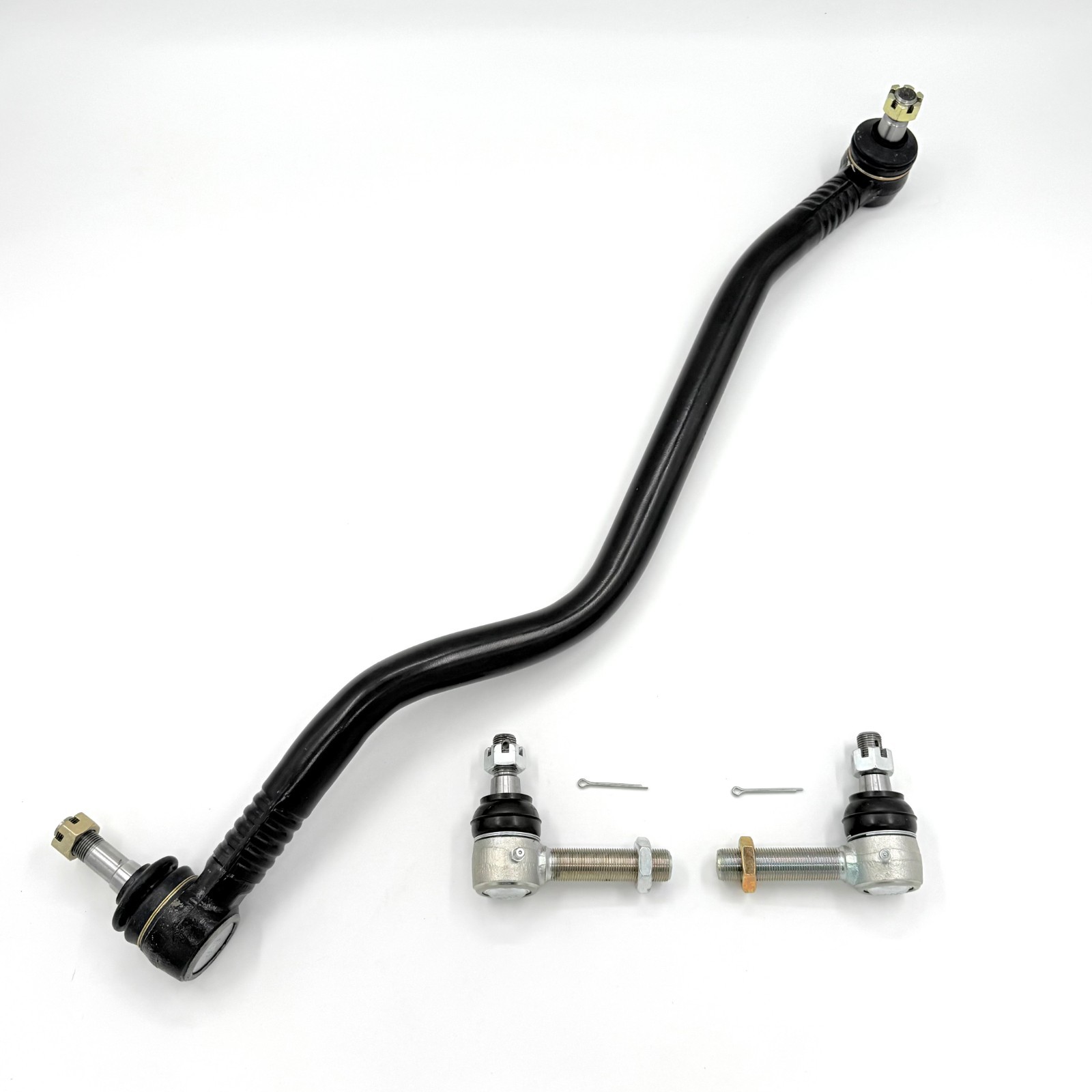 Drag Link + 2x Tie Rod End Left Right for ISUZU NRR NPR NPR-HD NQR 08-16