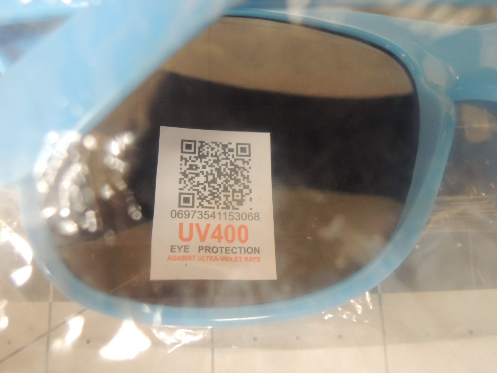 Genuine Smurfs Blue Promotional Sunglasses - NEW IN PACKAGE