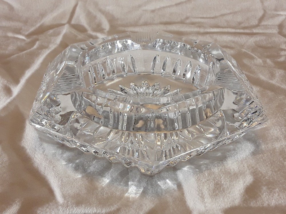 Vintage Crystal Ashtray