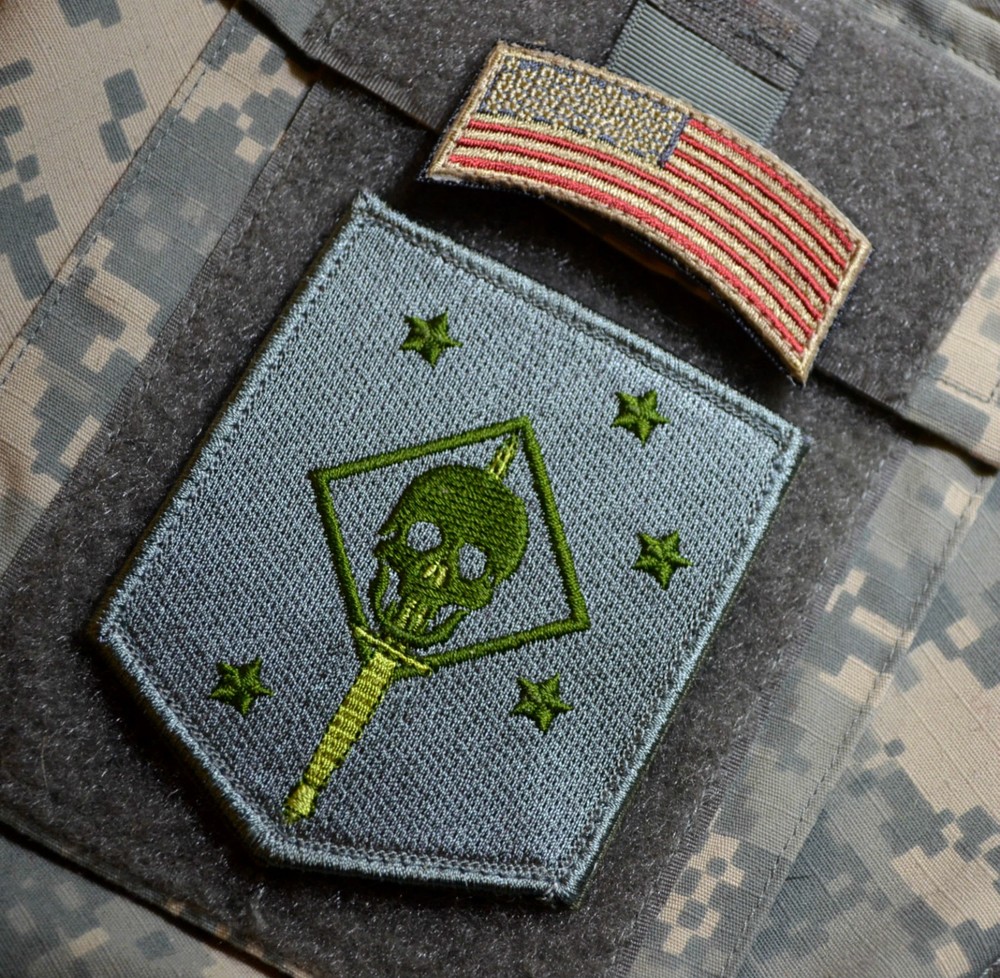 Syria DAESH WACKER JSOC MARSOC RAIDERS FORECON SP OPS burdock PATCH: RECON GHOST