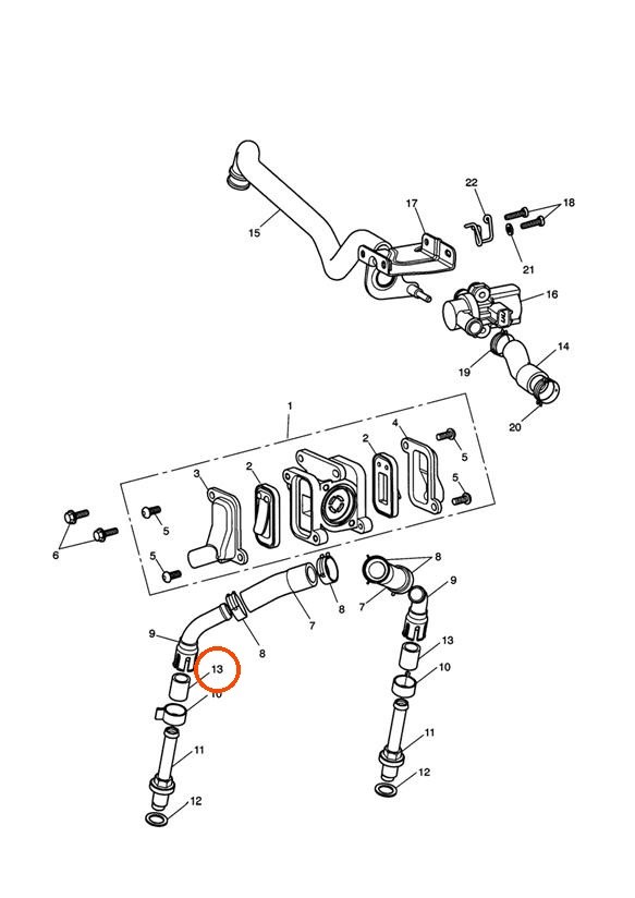 Triumph T1250055 - Genuine OEM Seal