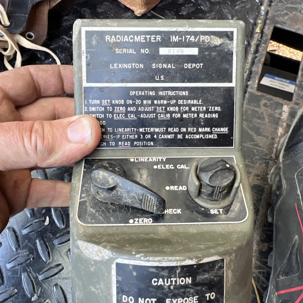 RADIACMETER IM-174 B/PD