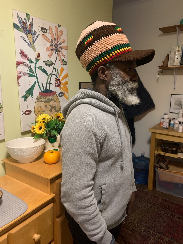Hand-made, Hand-Crocheted, Authentic Jamaican Rasta Cap Bob Marley large