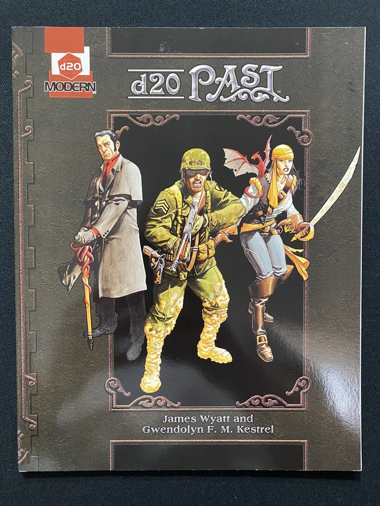 d20 Modern d20 Past Book Unused