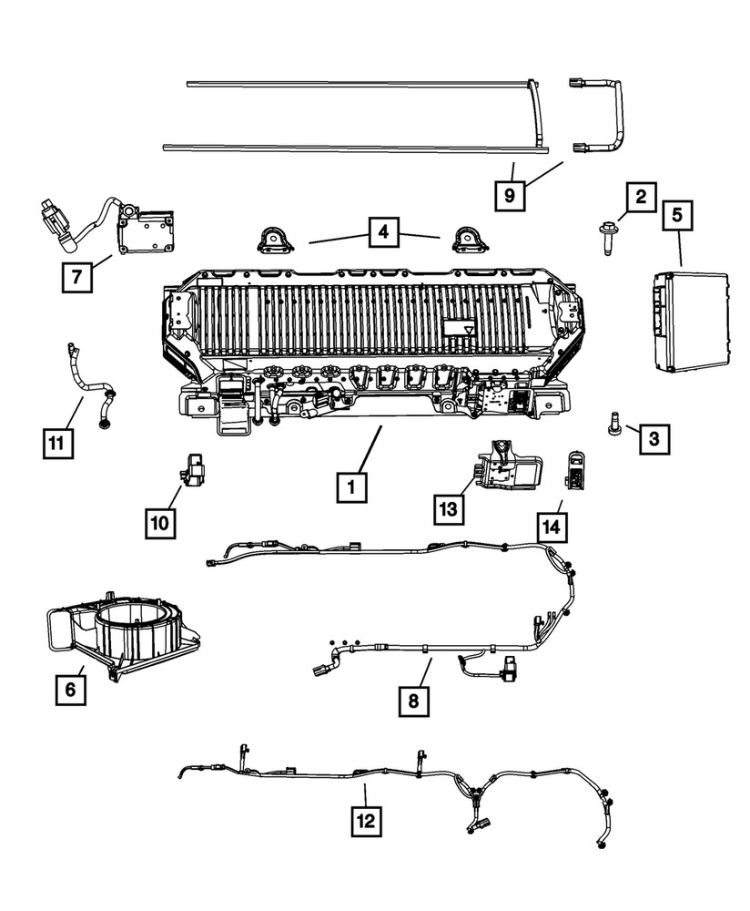 Genuine Mopar Hex Head Screw And Washer 6511069AA