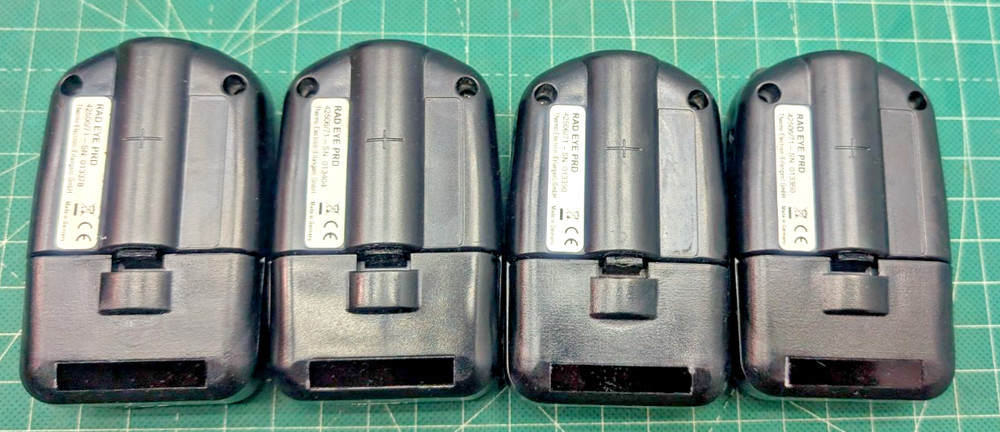 PARTS ONLY 4x RadEye PRD complete units READ!